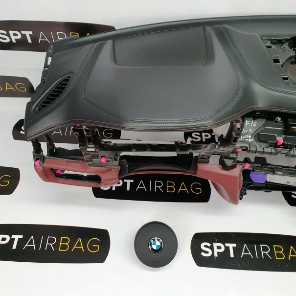 X6 F16 DASHBOARD LEATHER AIRBAG KIT