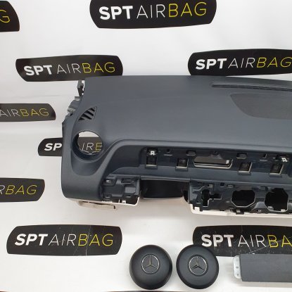 KLASA B W247 DASHBOARD AIRBAG KIT SEAT BELTS 2