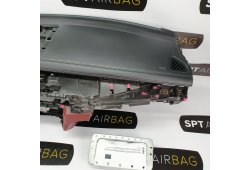 X6 F16 ARMATURENBRETT LEDER AIRBAG KIT