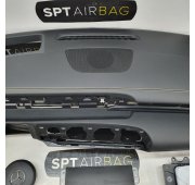 MERCEDES AMG CLA 45 (C117) SALPICADERO TABLERO DE INSTRUMENTOS AIRBAG CONJUNTO CINTURONES DE SEGURIDAD