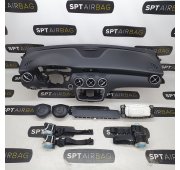 A KLASA W176 LIFT SALPICADERO TABLERO DE INSTRUMENTOS AIRBAG CONJUNTO CINTURONES DE SEGURIDAD