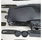 A KLASA W176 LIFT SALPICADERO TABLERO DE INSTRUMENTOS AIRBAG CONJUNTO CINTURONES DE SEGURIDAD