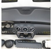 A KLASA W176 LIFT SALPICADERO TABLERO DE INSTRUMENTOS AIRBAG CONJUNTO CINTURONES DE SEGURIDAD