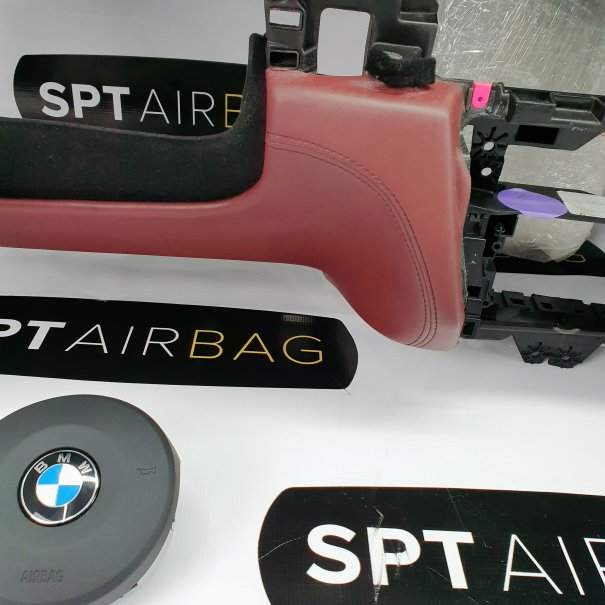 X6 F16 ARMATURENBRETT LEDER AIRBAG KIT