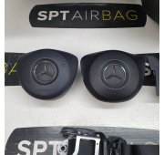 A KLASA W176 LIFT SALPICADERO TABLERO DE INSTRUMENTOS AIRBAG CONJUNTO CINTURONES DE SEGURIDAD