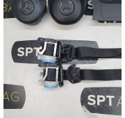 A KLASA W176 LIFT SALPICADERO TABLERO DE INSTRUMENTOS AIRBAG CONJUNTO CINTURONES DE SEGURIDAD