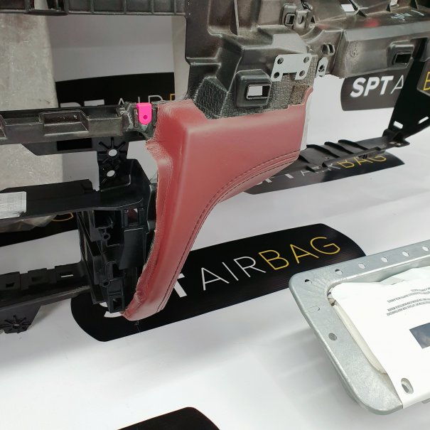 X6 F16 ARMATURENBRETT LEDER AIRBAG KIT