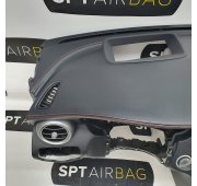 C KLASA W205 NAPPA SALPICADERO TABLERO DE INSTRUMENTOS AIRBAG CONJUNTO CINTURONES DE SEGURIDAD