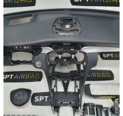 C KLASA W205 NAPPA SALPICADERO TABLERO DE INSTRUMENTOS AIRBAG CONJUNTO CINTURONES DE SEGURIDAD