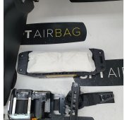 C KLASA W205 NAPPA SALPICADERO TABLERO DE INSTRUMENTOS AIRBAG CONJUNTO CINTURONES DE SEGURIDAD