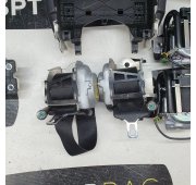 C KLASA W205 NAPPA SALPICADERO TABLERO DE INSTRUMENTOS AIRBAG CONJUNTO CINTURONES DE SEGURIDAD