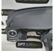 C KLASA W205 SALPICADERO TABLERO DE INSTRUMENTOS AIRBAG CONJUNTO CINTURONES DE SEGURIDAD