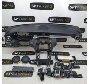 C KLASA W205 SALPICADERO TABLERO DE INSTRUMENTOS AIRBAG CONJUNTO CINTURONES DE SEGURIDAD