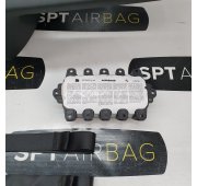 F56 F55 KONSOLA DESKA ROZDZIELCZA AIRBAG PODUSZKI PASY