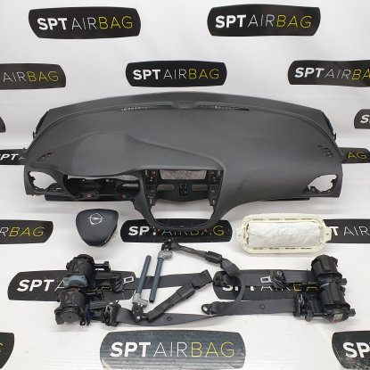 KARL SALPICADERO TABLERO DE INSTRUMENTOS AIRBAG CONJUNTO CINTURONES DE SEGURIDAD PRETENSORES