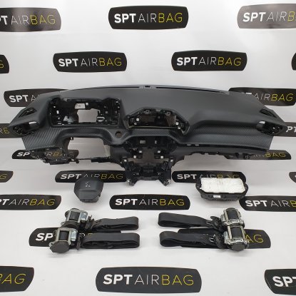 208 ARMATURENBRETT AIRBAG KIT SICHERHEITSGURTE