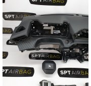 208 SALPICADERO TABLERO DE INSTRUMENTOS AIRBAG CONJUNTO CINTURONES DE SEGURIDAD