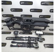 208 GT LINE TABLEAU DE BORD AIRBAG ENSEMBLE CEINTURES DE SÉCURITÉ