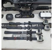 208 GT LINE TABLEAU DE BORD AIRBAG ENSEMBLE CEINTURES DE SÉCURITÉ