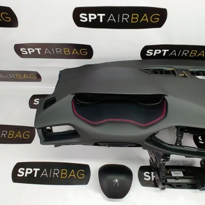 308 T9 GT LINE DASHBOARD AIRBAG KIT SEAT BELTS 2