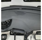 3008 CRUSCOTTO AIRBAG SET CINTURE DI SICUREZZA PRETENSIONATORI