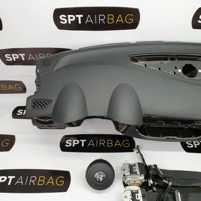 ALFA ROMEO STELVIO CRUSCOTTO CONSOLE AIRBAG  SET KIT 2