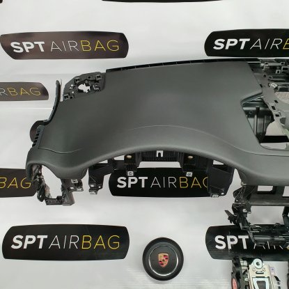 CAYENNE III ARMATURENBRETT AIRBAG KIT SICHERHEITSGURTE 2