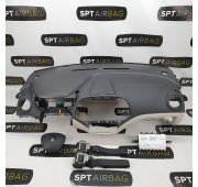 CAPTUR SALPICADERO TABLERO DE INSTRUMENTOS AIRBAG CONJUNTO CINTURONES DE SEGURIDAD