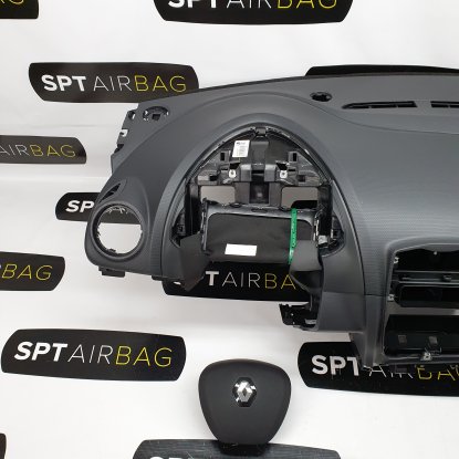 CLIO IV LIFT DASHBOARD AIRBAG SET VEILIGHEIDSRIEMEN 2