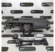 MEGANE IV 4 GT CONSOLE DASHBOARD AIRBAG SEATBELT PRETENSIONERS