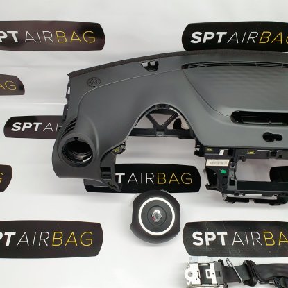 TWINGO III 3 DASHBOARD AIRBAG KIT SEAT BELTS 2