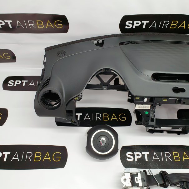TWINGO III 3 DASHBOARD AIRBAG KIT SEAT BELTS