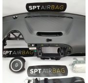 TWINGO III 3 DASHBOARD AIRBAG KIT SEAT BELTS