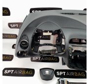 ALTEA LIFT CONSOLE TABLEAU DE BORD NOIR GRIS AIRBAG AIRBAGS CEINTURES