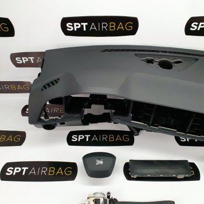 ATECA DASHBOARD AIRBAG KIT SEAT BELTS 2