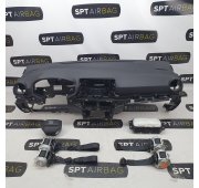 IBIZA V 5 6J LIFT DASHBOARD AIRBAG SET VEILIGHEIDSRIEMEN