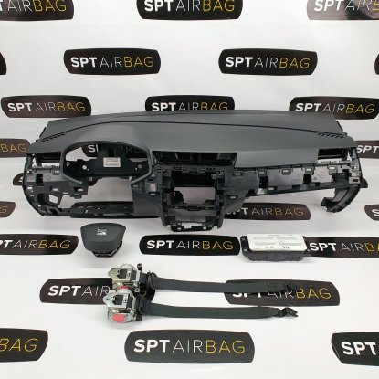 IBIZA 6F ARMATURENBRETT AIRBAG KIT SICHERHEITSGURTE