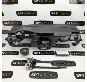 IBIZA 6F SALPICADERO TABLERO DE INSTRUMENTOS AIRBAG CONJUNTO CINTURONES DE SEGURIDAD