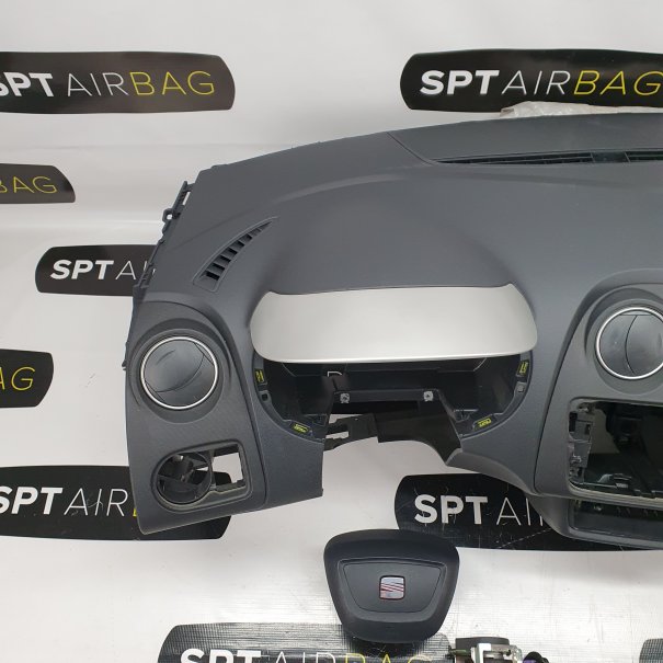 IBIZA 6J ZFX DASHBOARD AIRBAG KIT SEAT BELTS