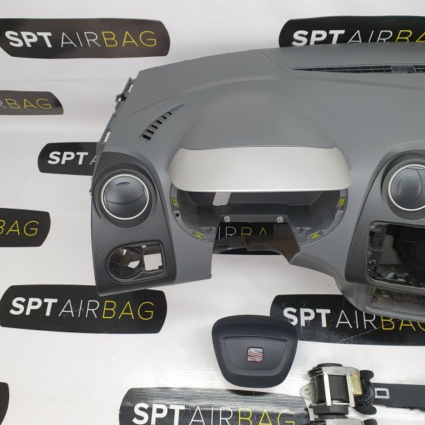 IBIZA 6J YRY DASHBOARD AIRBAG KIT SEAT BELTS