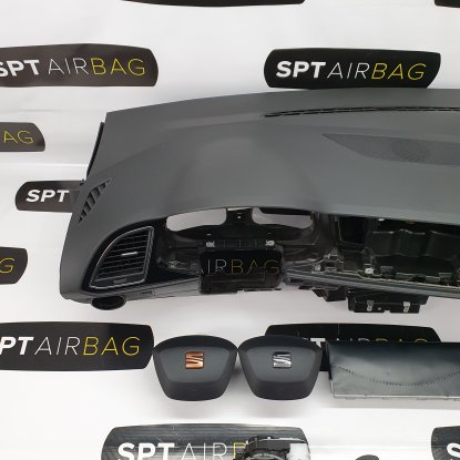 LEON III 3 TABLEAU DE BORD AIRBAG ENSEMBLE CEINTURES DE... 2