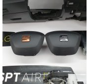 LEON III 3 CONSOLE DASHBOARD AIRBAG KIT SEAT BELTS BIG