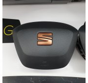 LEON III 3 CONSOLE DASHBOARD AIRBAG KIT SEAT BELTS BIG