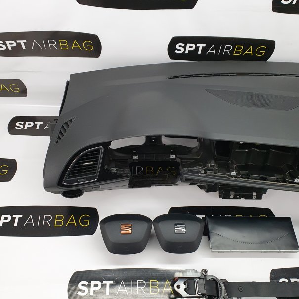 LEON III 3 ARMATURENBRETT AIRBAG KIT...