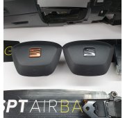 LEON III 3 ARMATURENBRETT AIRBAG KIT SICHERHEITSGURTE KLEIN