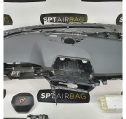 LEON IV 4 ARMATURENBRETT AIRBAG KIT SICHERHEITSGURTE