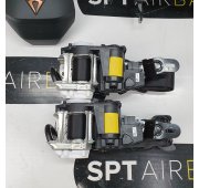 LEON IV 4 ARMATURENBRETT AIRBAG KIT SICHERHEITSGURTE