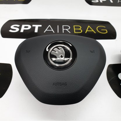 FABIA II 2 LIFT AIRBAG CONJUNTO CINTURONES DE SEGURIDAD 2