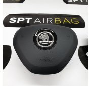 FABIA II 2 LIFT AIRBAG CONJUNTO CINTURONES DE SEGURIDAD