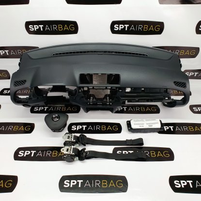 FABIA III 3 DASHBOARD AIRBAG KIT SEAT BELTS